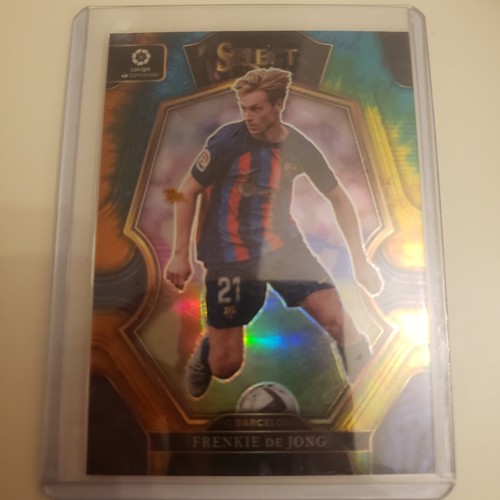 Frenkie de Jong 2022 Panini Select Tie-Dye Prizm /35