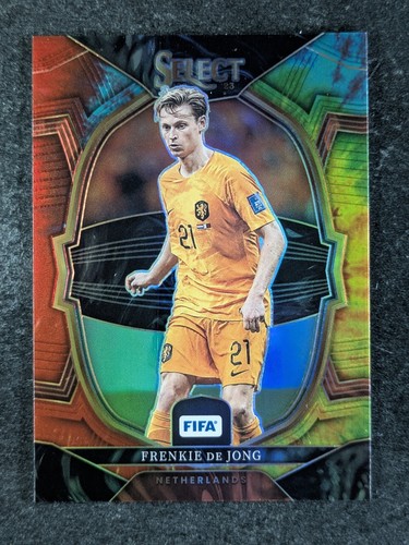 Frenkie de Jong 2023 Panini Select Tie-Dye Prizm Terrace 35/49