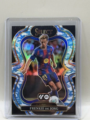 Frenkie de Jong 2025 Panini Select Winter Camo /30