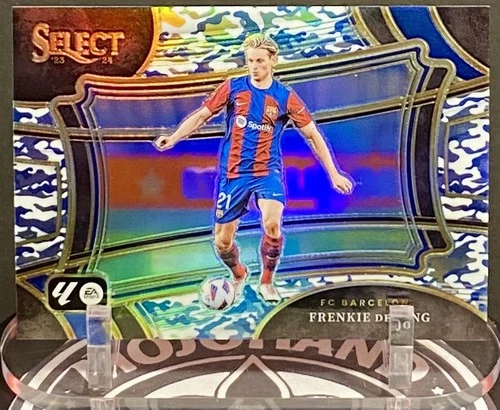 Frenkie de Jong 2023 Panini Select Winter Camo /99