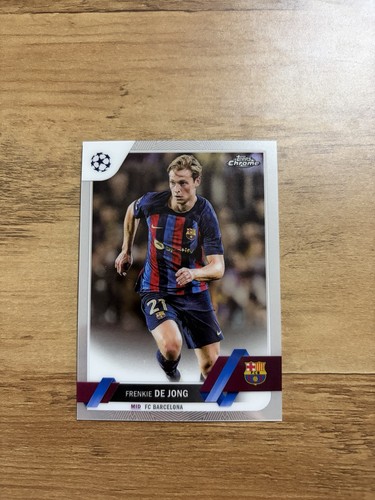 Frenkie de Jong 2022 Topps Cromo