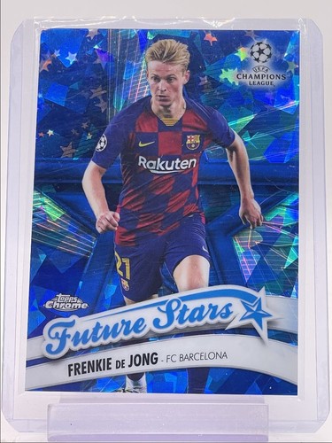 Frenkie de Jong 2019 Topps Cromo UEFA Sapphire