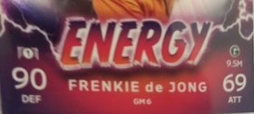 Frenkie de Jong 2024 Topps Match Attax UEFA EURO