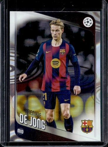 Frenkie de Jong 2025 Topps UEFA