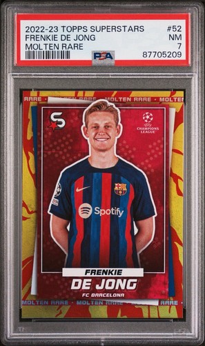 Frenkie de Jong 2023 Topps UEFA Club Competitions