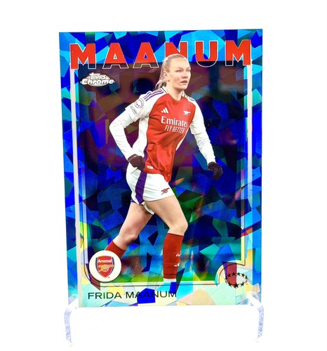 Frida Maanum 2024 Topps Chrome UEFA Women's Champions League Sapphire