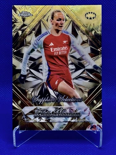 Frida Maanum 2024 Topps Sapphire Sapphire 1/1