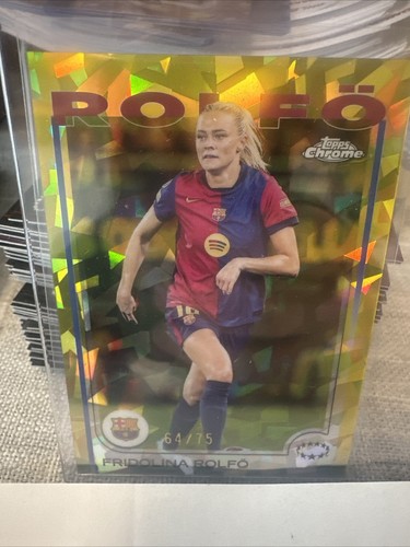 Fridolina Rolfö 2024 Topps Chrome Sapphire /75