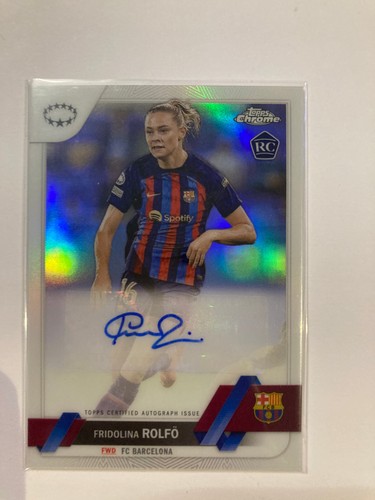 Fridolina Rolfo 2022 Topps Chrome