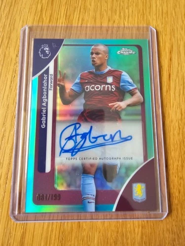 Gabriel Agbonlahor 2026 Topps Chrome /199
