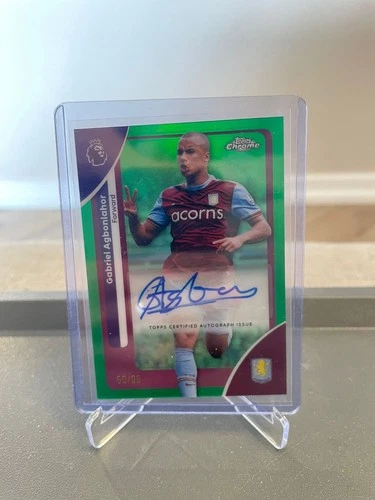 Gabriel Agbonlahor 2025 Topps Chrome /99