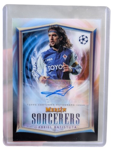 Gabriel Batistuta 2023 Topps Merlin Chrome