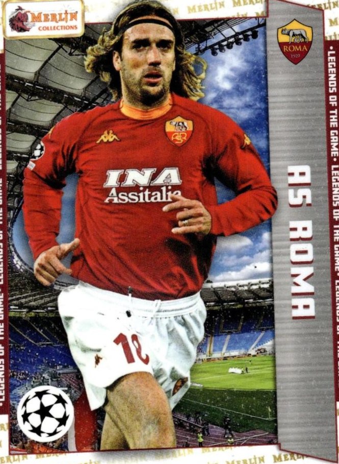 Gabriel Batistuta 2023 Topps Merlin Heritage UEFA Club Competitions