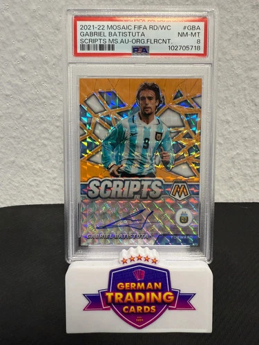 Gabriel Batistuta 2021 Panini Mosaic 39/50