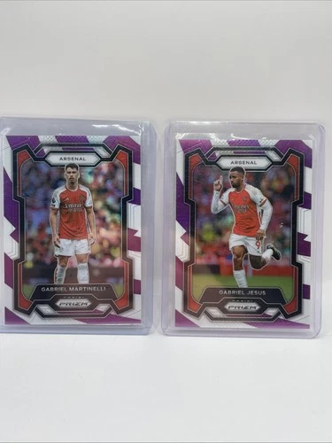 Gabriel Jesus and Martinelli 2023 Panini Prizm /92