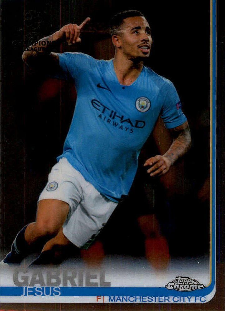 Gabriel Jesus 2018 Topps Chrome UCC 51