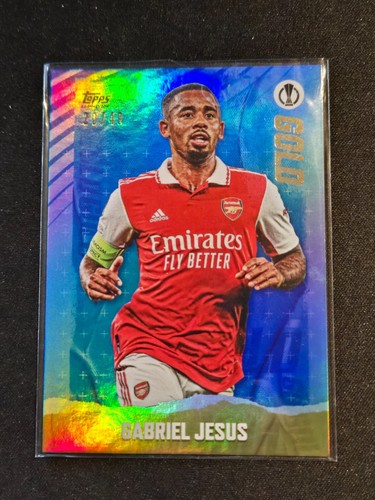 Gabriel Jesus 2022 Topps Gold Gold /49