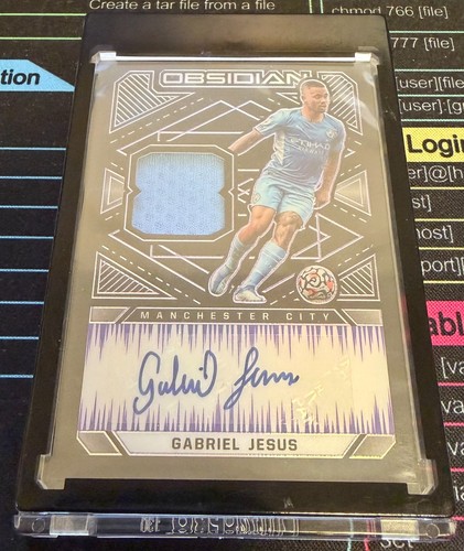 Gabriel Jesus 2021 Panini Obsidian /75