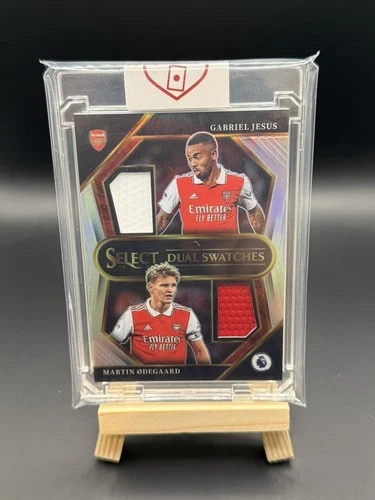 Gabriel Jesus & Odegaard 2022 Panini Select
