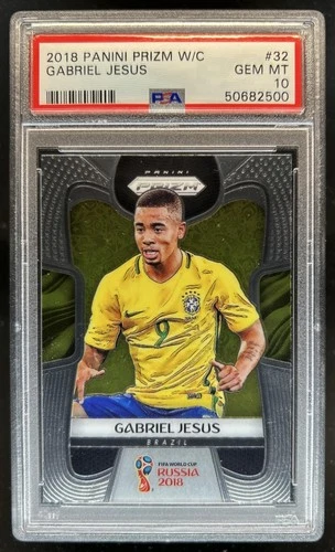 Gabriel Jesus 2018 Panini Prizm