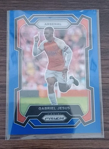 Gabriel Jesus 2023 Panini Prizm Blue Prizm /299