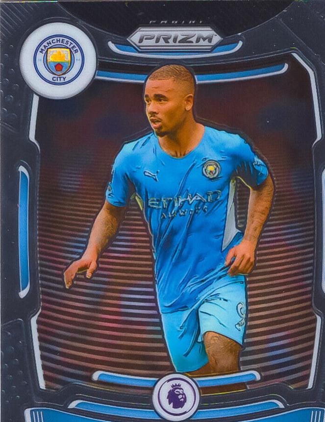 Gabriel Jesus 2021 Panini Prizm Premier League 15