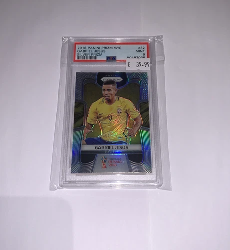 Gabriel Jesus 2018 Panini Prizm Silver