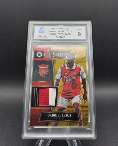 Gabriel Jesus 2022 Panini Select Gold /10