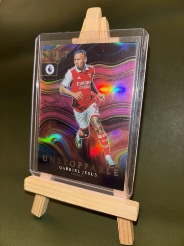 Gabriel Jesus 2022 Panini Select Pink Prizm /25
