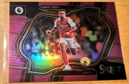 Gabriel Jesus 2022 Panini Select Pink Prizm /99