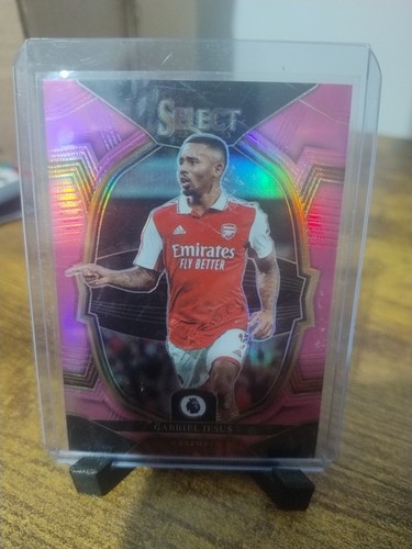 Gabriel Jesus 2022 Panini Select Pink Refractor /99