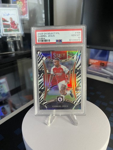 Gabriel Jesus 2024 Panini Select Zebra /25