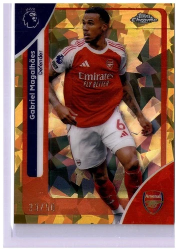 Gabriel Magalhaes 2025 Topps Chrome Sapphire /50