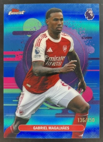 Gabriel Magalhaes 2026 Topps Finest Blue /150