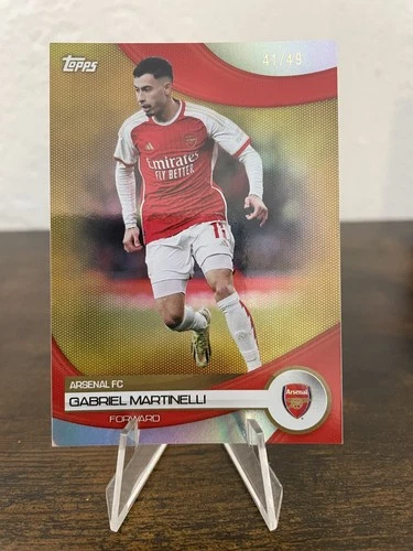 Gabriel Martinelli 2024 Topps Arsenal London Team Set /49