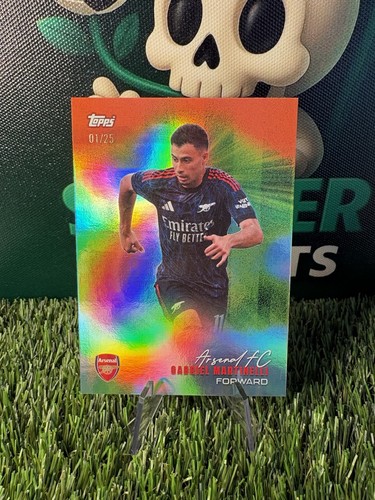 Gabriel Martinelli 2025 Topps Arsenal Team Set /25