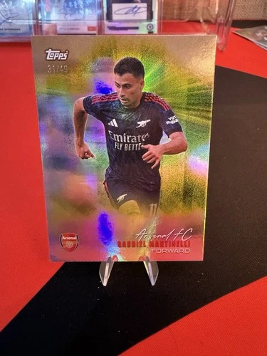 Gabriel Martinelli 2025 Topps Arsenal Team Set 31/49