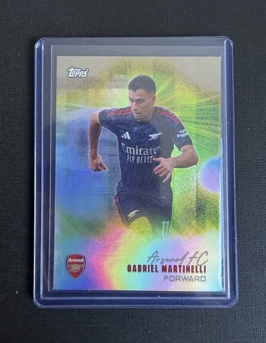 Gabriel Martinelli 2025 Topps Arsenal Team Set /49