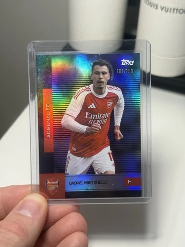 Gabriel Martinelli 2025 Topps Arsenal Team Set Refractor /150