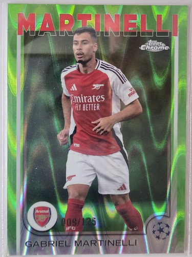 Gabriel Martinelli 2024 Topps Chrome /125