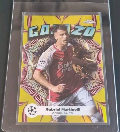 Gabriel Martinelli 2024 Topps Chrome /125