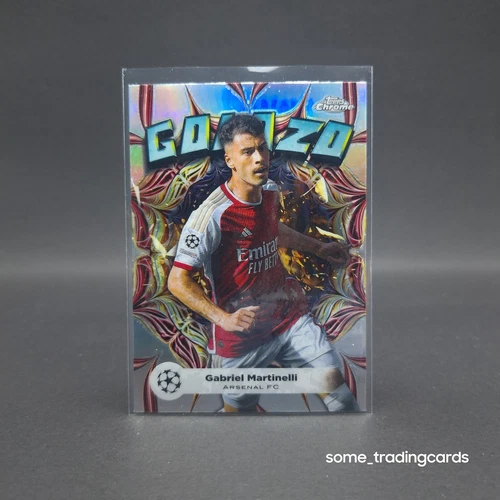 Gabriel Martinelli 2023 Topps Chrome