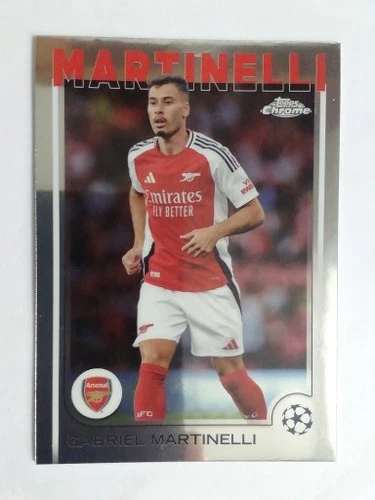 Gabriel Martinelli 2024 Topps Chrome