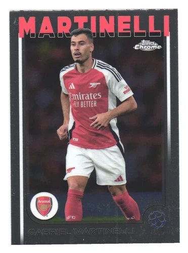 Gabriel Martinelli 2024 Topps Chrome