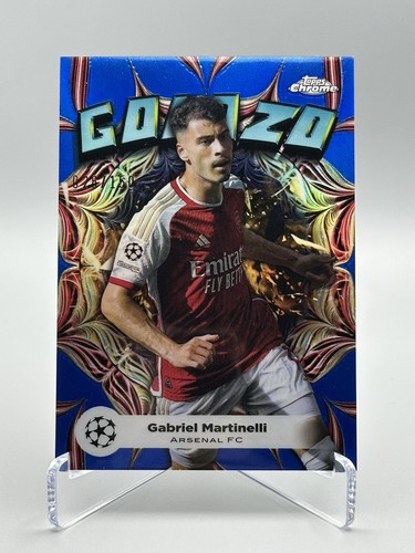 Gabriel Martinelli 2023 Topps Chrome Blue /150