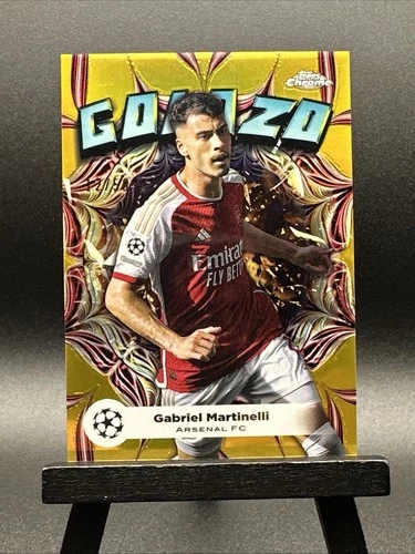 Gabriel Martinelli 2023 Topps Chrome Gold /50
