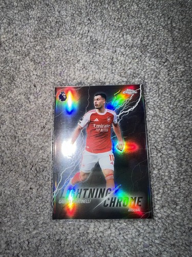 Gabriel Martinelli 2025 Topps Chrome Lightning /25