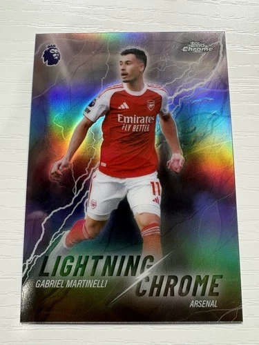 Gabriel Martinelli 2026 Topps Chrome Lightning