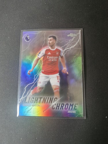 Gabriel Martinelli 2026 Topps Chrome Lightning Chrome