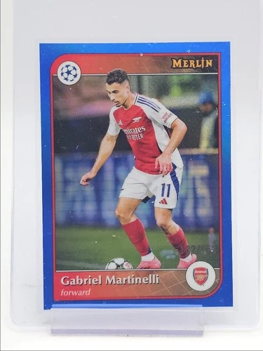 Gabriel Martinelli 2024 Topps Chrome Merlin Blue /150